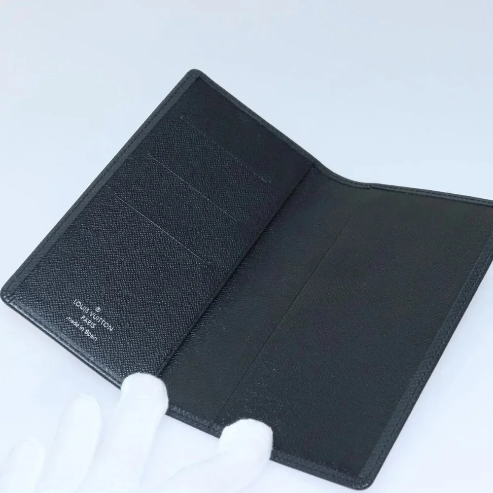 LOUIS VUITTON Taiga Agenda Poche Note Cover Ardoise